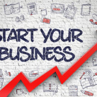 Start your business sign Start your business sign