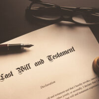 Last Will and Testament concept Last Will and Testament concept